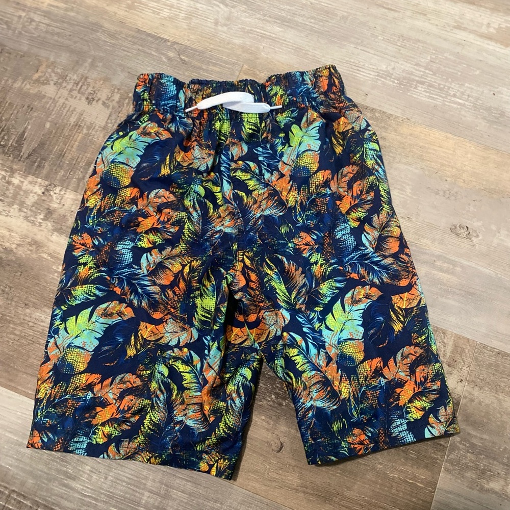 Highland Originals boys Vibrant Tropical Print Shorts
